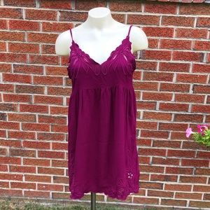Staring at Stars XS Purple Magenta Cami Dress Mini